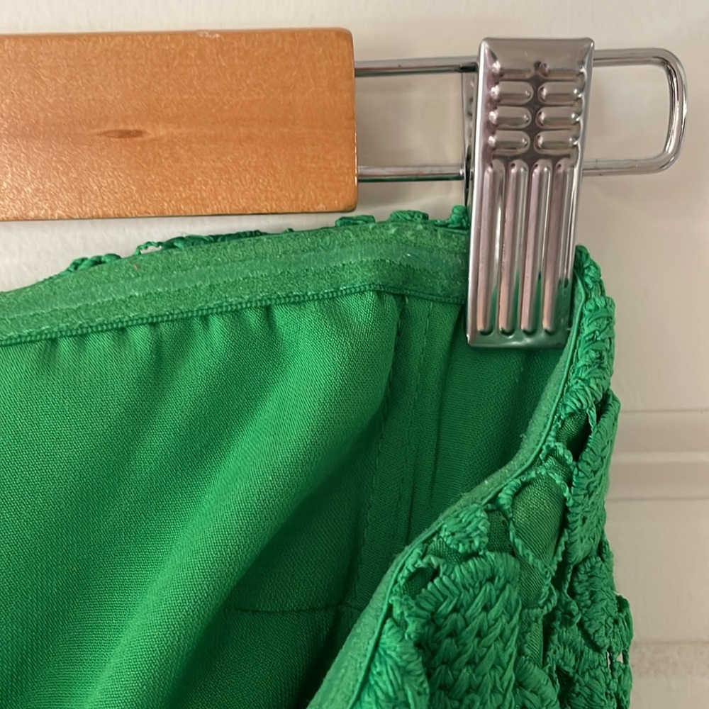 Emerald Green Strapless Dress - Picture 9 of 12